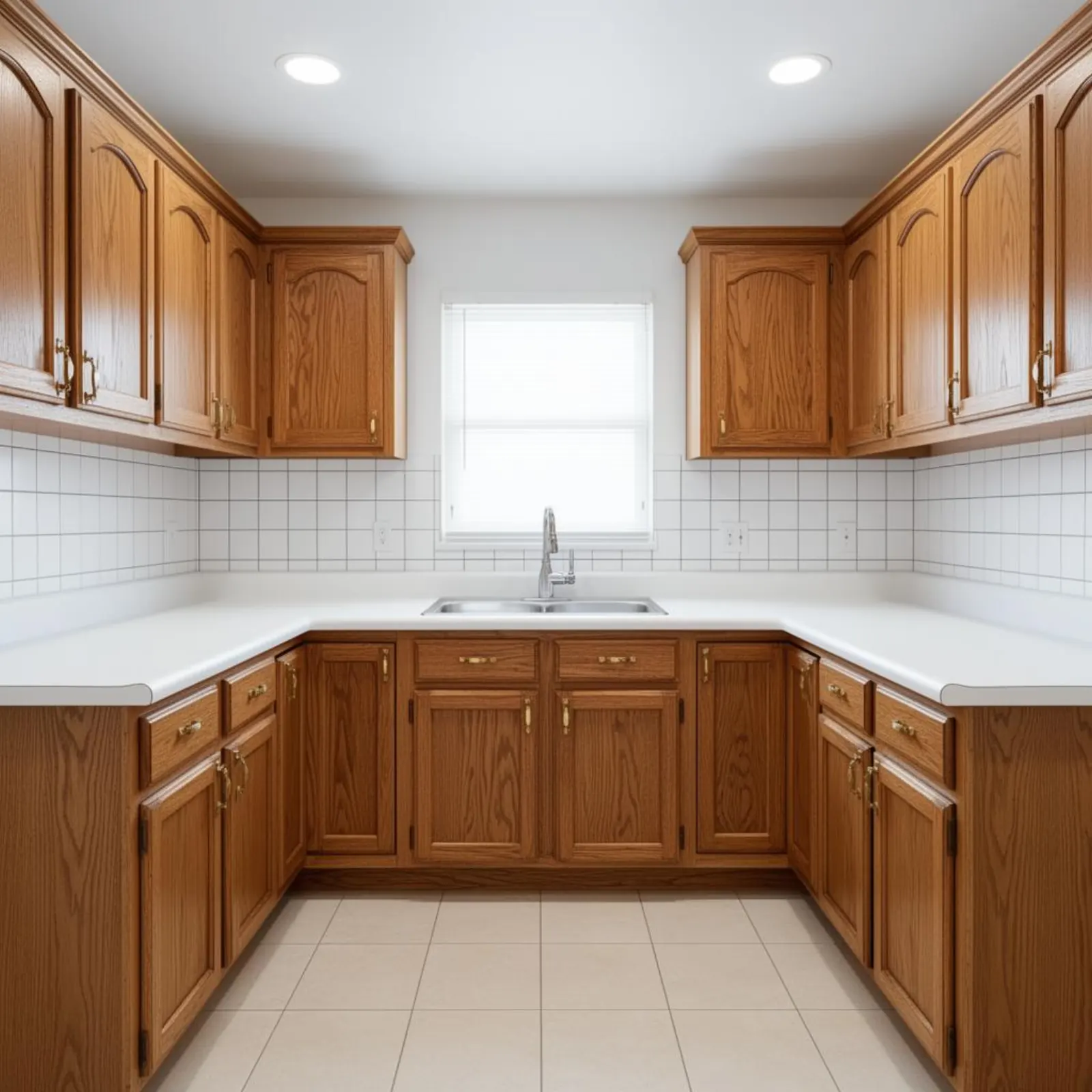 Daytona Beach before-and-after cabinet refacing project